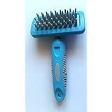 Hundebürste Massagebürste 2 in 1 Softbürste für Katzen und Hunde (S)