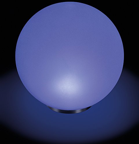 Solar Leuchtkugel 3er Set 20,30 und 40 cm 7 Lichtfarben Dauerlicht oder Wechsellicht 8 Std. Leuchtdauer Solarleuchte esotec 102614 - 5