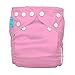 Charlie Banana Diaper with Two Reusable Inserts, Size 1, Baby Pink