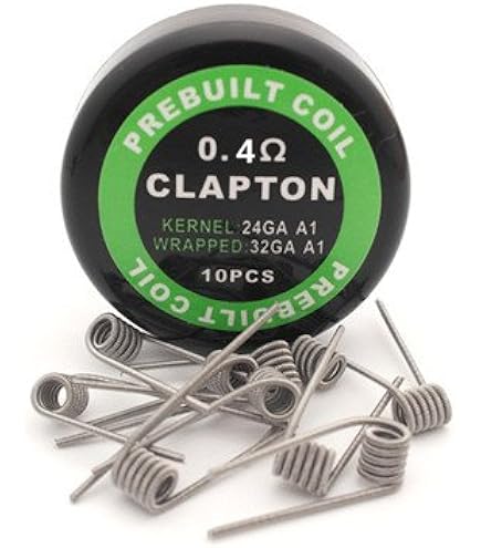 100 Coil Prefatte Kanthal A1 Alien Clapton - Diametro 3.0mm, 22GA, 0.35 Ohm - Per Vaporizzatori RDA