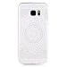 Produktbild MUTOUREN Samsung Galaxy S7 Edge Handyhülle Schutzhülle Hülle Case Transparent Durchsichtig TPU Kristall Clear Case Backcover Anti-Fingerprint Bumper Slimcase-Mandala Weiß