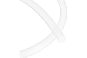 DMiotech Silicone Tubing Clear Plastic Tube, 9mm(3/8") ID x 12mm OD 3ft(1m) Silicone Tube Flexible Hose
