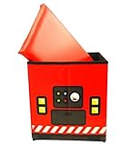 Bieco 04201307 – Staubox und Sitzbank Feuerwehr, ca. 49 x 31 x 31 cm - 3