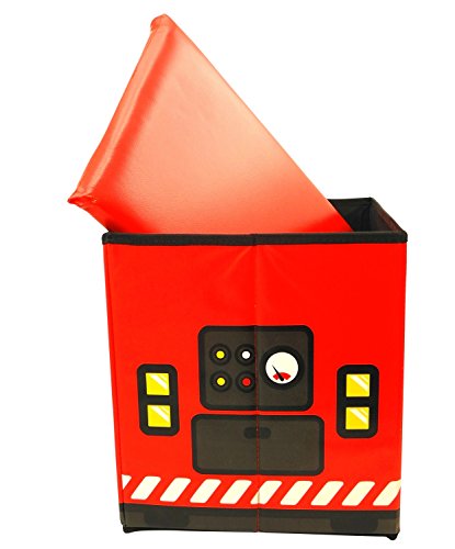 Bieco 04201307 – Staubox und Sitzbank Feuerwehr, ca. 49 x 31 x 31 cm - 3