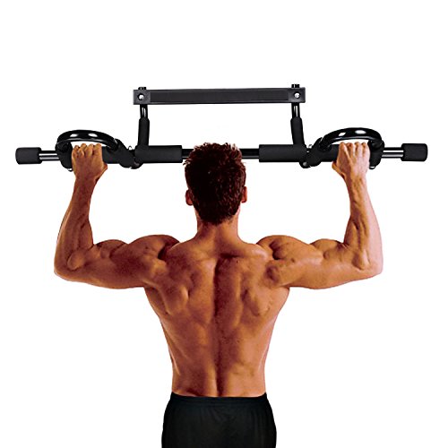 Ancheer Türreck/ Klimmzugstange, Pull Up Bar, Sit up Trainer, Multifunktion Fitnessgerät Heimtrainer - 3