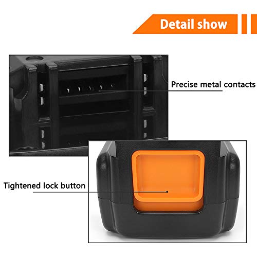 POWERGIANT 36V 2.0Ah Li-ion Batería para Black & Decker BL2036 BL2036-XJ BL1336 LBXR36 LBX2040 GLC3630L20-QW GWC3600L