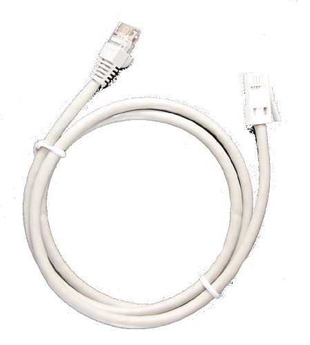 PCSL Brand - BT Telephone Master to RJ45 Patch Cable - Cable Length 5m - This allows you patch a BT Master / BT Slave Socket over Structured Cabling. Compatible with Industry Standard RJ45 to BT Socket MOD Tap Adaptors