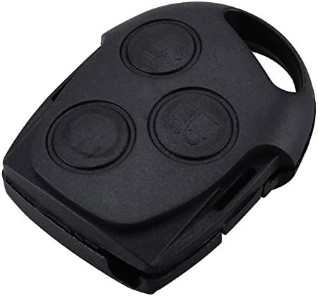 BACAI 3 Buttons Blade Uncut Remote Car Key Shell Case Fob Covers for Ford Focus Mondeo Festiva