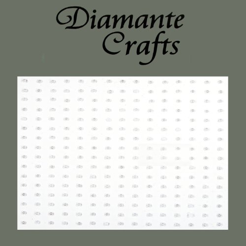 240 x 1mm White Pearl Self Adhesive Rhinestone Body Nail Vajazzle Gems - created exclusively for Diamante Crafts