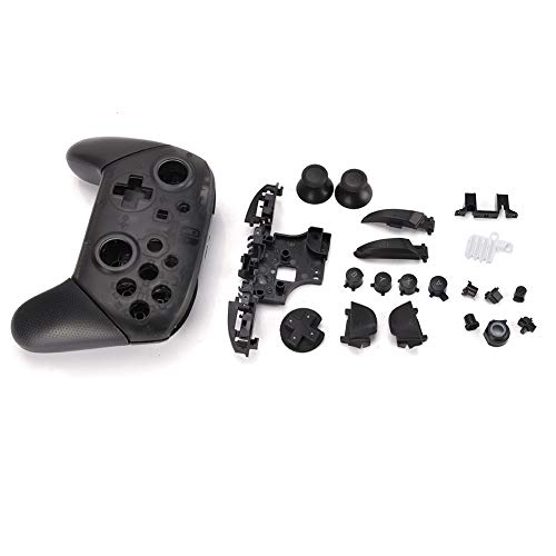 Preisvergleich Produktbild NITRIP ABS Bluetooth Controller Shell Schwarz Ersatzschale Griffabdeckung für Switch Pro
