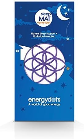 EnergyDots SleepMAT. Natural sleep support organic comfort mat (Purple)