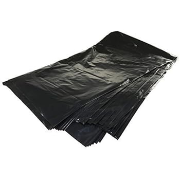 12 X Tidyz 6 Wheelie Bin Extra Large Liners 300L Black Dustbin Rubbish ...