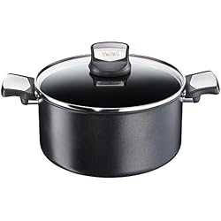 Tefal 8017202 EXPERTISE SEB TEFAL Faitout Aluminium Noir 24 cm