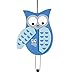 Produktbild DREGENO Hampelmann Hampelfigur Eule blau, Geschenk für Kinder und Babys, von DREGENO SEIFFEN 22 cm - Original erzgebirgische Handarbeit