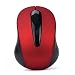 Produktbild FEITONG 2.4GHz drahtlose Maus USB optische Rolle Mäuse für Tablette Laptop Computer (Rot)
