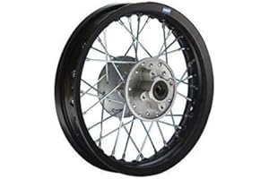 HMParts Box/Dirt Bike/Cross - Cerchio Alluminio Anodizzato 12 Posteriore S