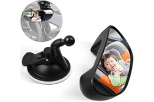 Smart Planet® Miroir d'observation pour enfant de qualité supérieure - 15 x 5 cm - Surface de miroir bombée - Rétroviseur passager