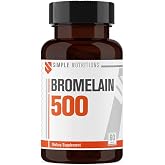 Simple Nutritions Bromelain 500 mg, 60 Tablet | Y&uuml;ksek Konsantrasyonlu Ananas Enzimi | ISO Belgeli Yerli &Uuml;retim | Gıda Takviy