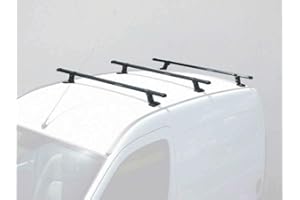 PGONA Jeu de 3 Barres de toit Pro pour renault Trafic de 2001 à 09/2014