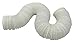 Produktbild Abluftschlauch Ø 100 / 102 mm flexibel - max Länge 4 Meter - PVC - weiß für Dunstabzug