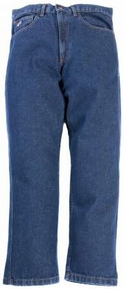 LAPCO P-IND-33X32 13-Ounce 100-Percent Cotton Flame Resistant Denim Jean Blue, 33x32 Inch by LAPCO