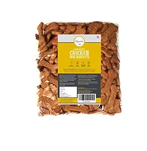 Chewers Oven Baked Real Chicken Dog Biscuits, Chicken Flavour, Dog Treat 1 Kg