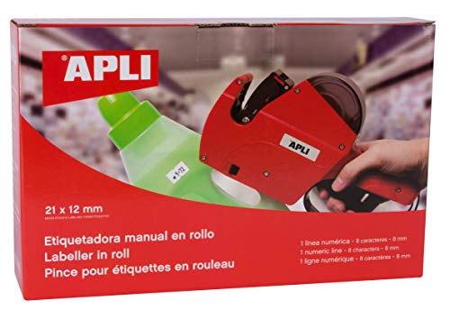 APLI 101418 - Máquina etiquetadora de 1 línea y 8 caracteres