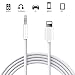 Produktbild Auto AUX Kabel Phone Ladekabel Phone Kabel CE Zertifiziert Kompatibel mit XS/X/ 8/8 Plus/ 7/7 Plus/ 6 Plus/ 6S/ 6/ 5S/ 5C/ SE/ 5, Mini/Air Audio Jack Kabel Bluetooth Sprecher Kopfhörerkabel
