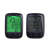 JSG Accessories® Digital Speedometer Odometer LCD Waterproof Bike Bicycle Cycling Computer Speedo Backlight