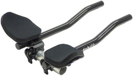 REDSHIFT Quick-Release Clip-On Aerobars - Carbon Extensions - S-Bend