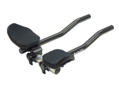 REDSHIFT Quick-Release Clip-On Aerobars - Carbon Extensions - S-Bend
