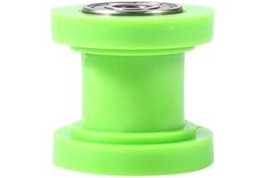 KIMISS Tendicatena a rulli catena, guida tendicatena a catena 10mm Guida ruota Pit Dirt Mini Bike Moto Atv(verde)