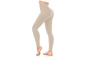 ‎FUELMEFOOT FuelMeFoot Leggings Damen High Waist Blickdicht Leggins mit Bauchkontrolle Slim Fit Angenehm Weiche Elastische Sportleggings.