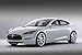 Produktbild Metal Sign Tesla S 05 A4 12x8 Aluminium