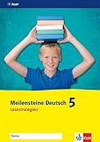 Meilensteine Deutsch 5. Lesestrategien - Ausgabe ab 2016: Arbeitsheft Klasse 5 by 