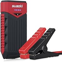 Suaoki Avviatore di Emergenza Auto 12000mAh 400A, Rosso