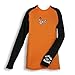 Produktbild Die Wilden Kerle Raglan Longsleeve, orange-schwarz, Größe 164