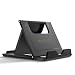 Produktbild MoKo Handy/Tablet Ständer - Desktop Handy Ständer Ersatz für New Kindle 10th Gen 2019/ Fire 7 2017/Fire HD 8 2018/2017, Fire HD 10 2018/ Kindle Paperwhite 2018/Kindle Oasis - Schwarz