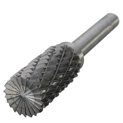 Drillpro Raspel Set 5-Teilig 6×12mm Bohrmaschine Kugelfräser + Zylinderfräser + Zapfenfräser + Konusfräser - 3