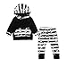 Produktbild Yanhoo-Kinder Bekleidungsset,Baby Jungen 2 Stück Langarm Halloween Skull Print Kapuzenpullover Tops Oberteil Sweatshirt + Baumwolle Lange Hosen Set Herbst Winter Kleidung Set