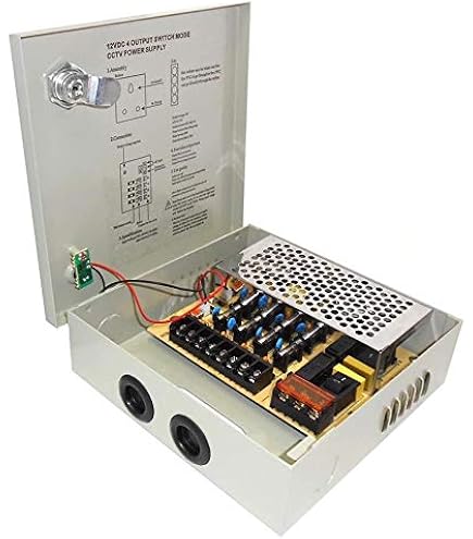 Sursa alimentare CCTV PNI STC30A in cutie metalica 12V-30A 18 iesiri de
