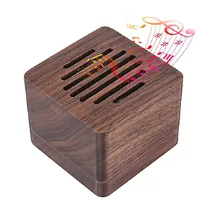 Layfuz Wooden Music Box Minim sm Cube Musical Box Birt ay Christmas Valentine's Day Gift(Melody: Kimiwo Nosete)
