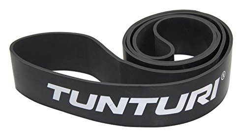 Tunturi-Fitness Functional Banda Elástica, Unisex Adulto, Negro, Talla Única