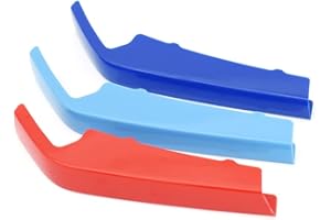 ontto Adesivo per griglia anteriore per radiatore, con fibbia, adatto per BMW serie 3 G20, accessori Grille, copertura per griglia anteriore, inserto per moto e sport (7 gret)