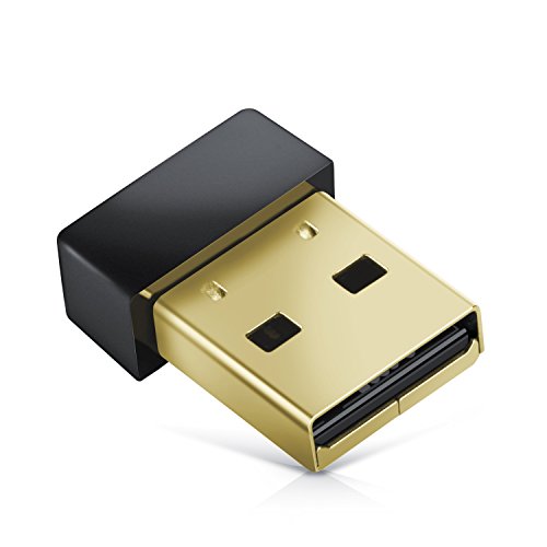 CSL - USB Wlan (WiFi) para PC / Raspberry Pi | incl. bot&oacute;n WPS (conexi&oacute;n a red autom&aacute;tica) | nanodise&ntilde;o ultracompacto | nuevo modelo V.2 | apto para Windows 10