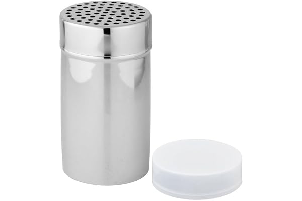 Fackelmann Coarse Dispenser, Rostfritt Stål, Silver, 13x7x7 cm