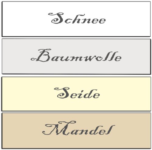 Quick Kreidefarbe Classic für Shabby Chic und Landhaus Stil Antiklook Möbelfarbe Farbe (Schnee 1 Liter) - 2