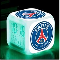 Stylo Officiel PSG Paris Saint Germain - Encre Noire Avec Paillettes Multicolores