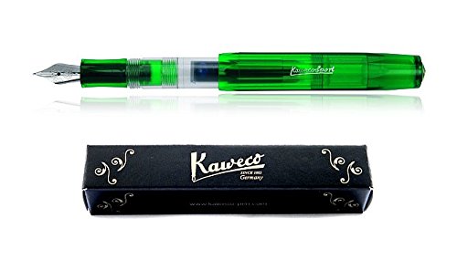 examen Kaweco Sport ICE Stylo Plume vert EF (Extra Fine)