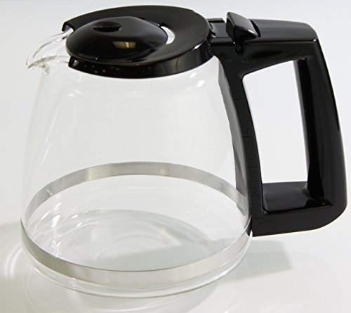 Melitta M 720-1/2 Single5 Kaffeefiltermaschine –Glaskanne mit Tassenskalierung -Tropfstopp schwarz - 5